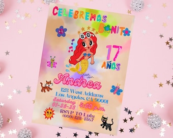 Karol G Manana Sera Bonito Invitation, Bichota Invitation, Karol G Birthday Supplies, Karol G Birthday Invitation, Manana Sera Bonito Party