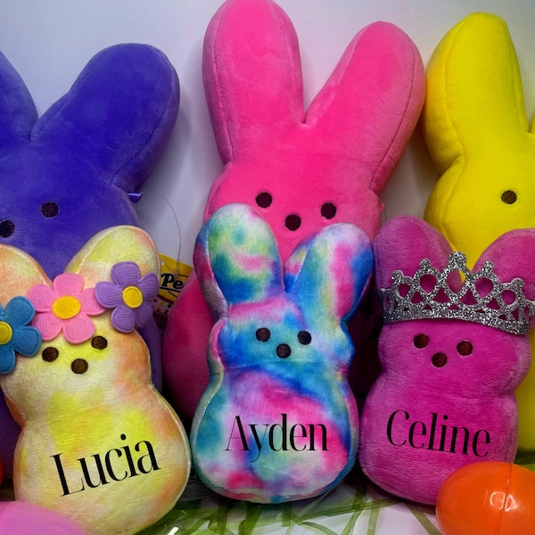 Peep Plush Etsy