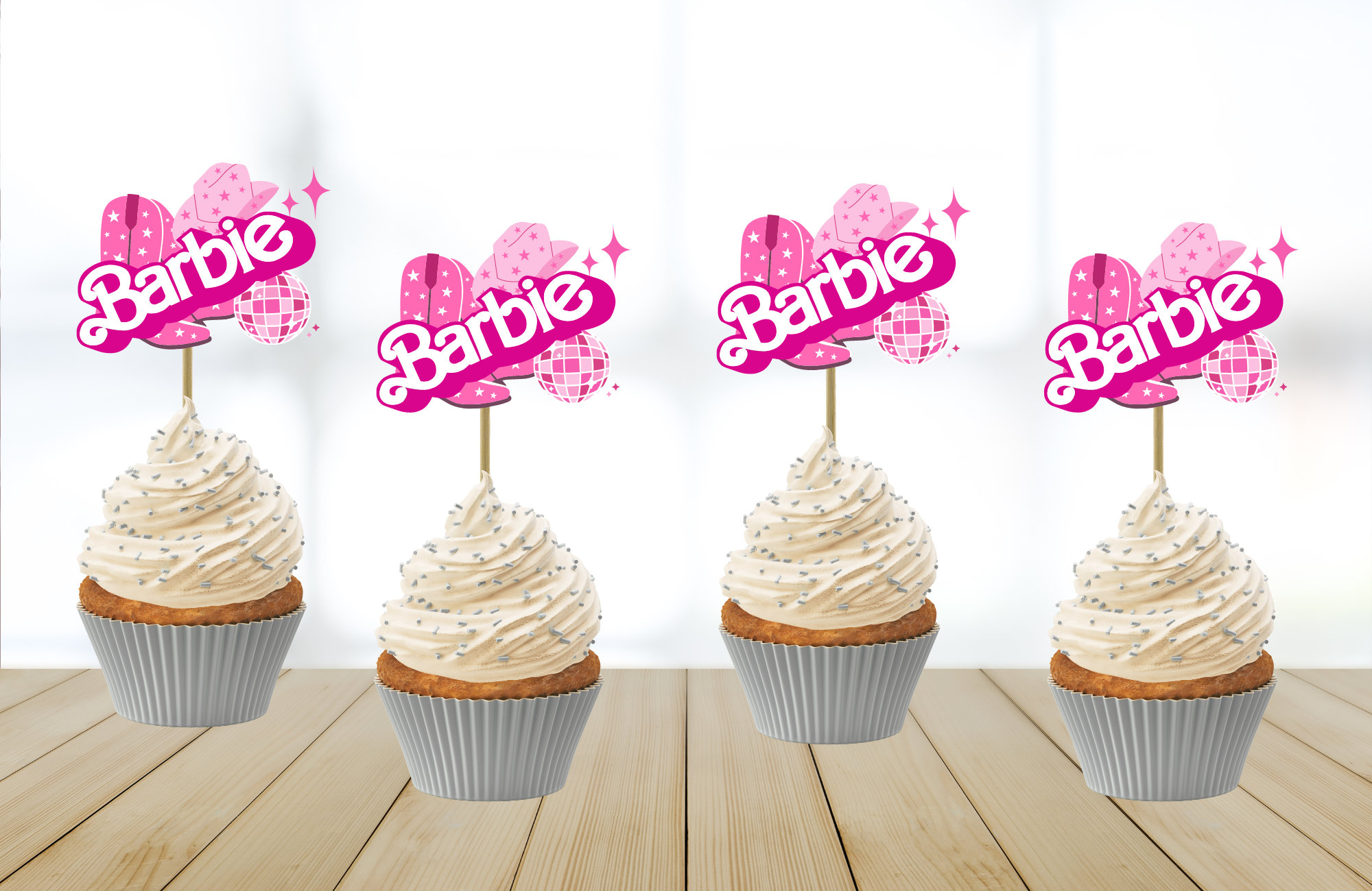 Barbie cupcake topper -  Italia