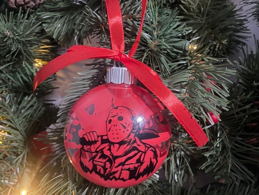 Horror Christmas Ornaments Horror Christmas Decorations Etsy