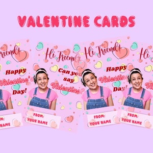 Frau Rachel Valentinskarten, Valentinskarten für Kleinkinder, Valentinskarten für Kinder, Valentinskarten für die Schule, Valentinskarten für Kindertagesstätten