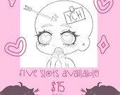 YCH Emote Commission! || Shot by Cupid <3