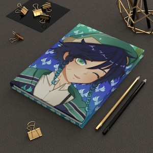 Genshin geïnspireerd dagboek (hardcover || mat) || Bijgewerkt!