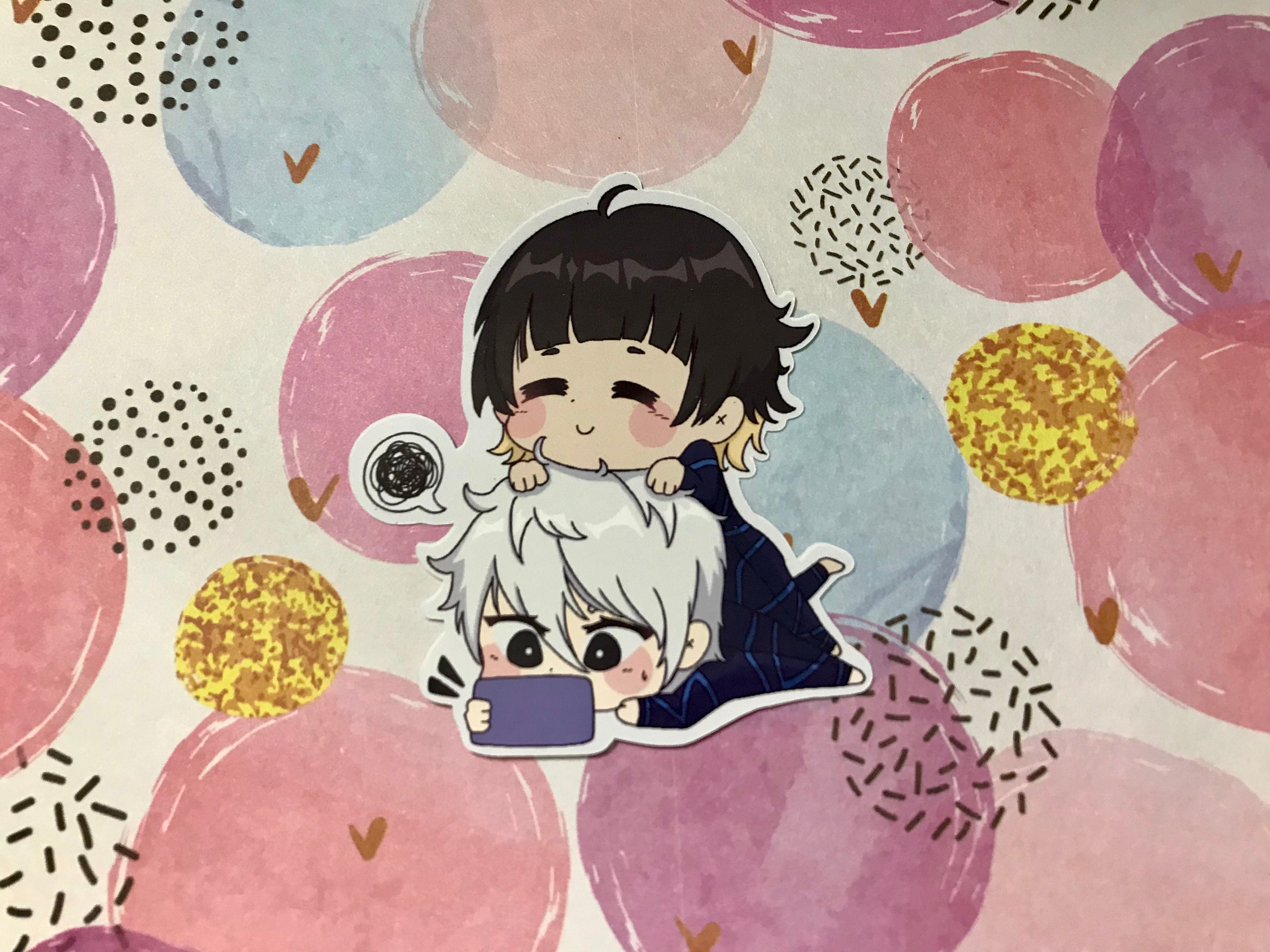 Sticker Nagi Color Nagi & Bachira Sticker - Etsy