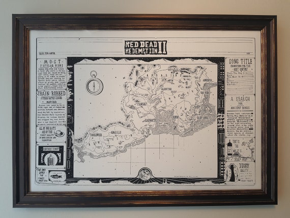 Hand Dead Map - Etsy