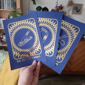 Tarot saphique doré