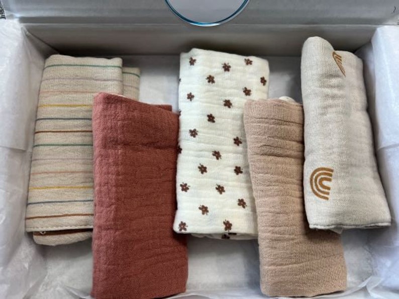 5pcs Burp Cloth Wash Cloth Wash Face Saliva Towel Bib Etsy