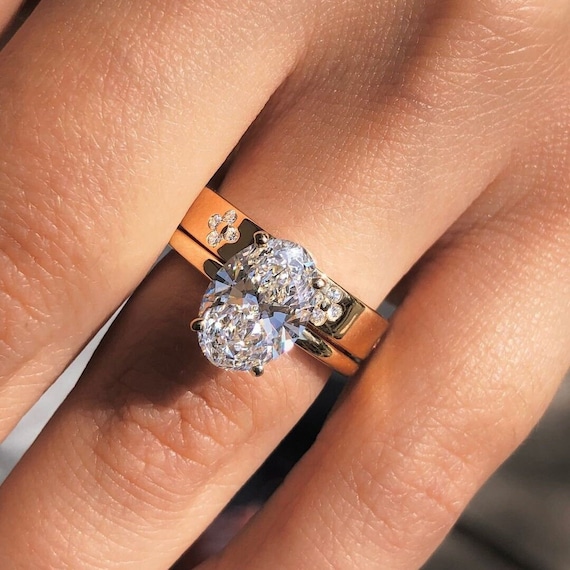 925 Silver Ladies Piece Wedding Engagement Round Cut Halo