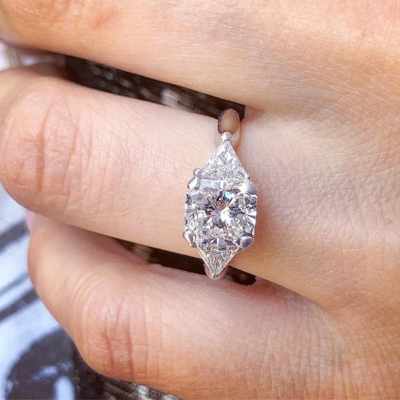 3 stone cz ring discount