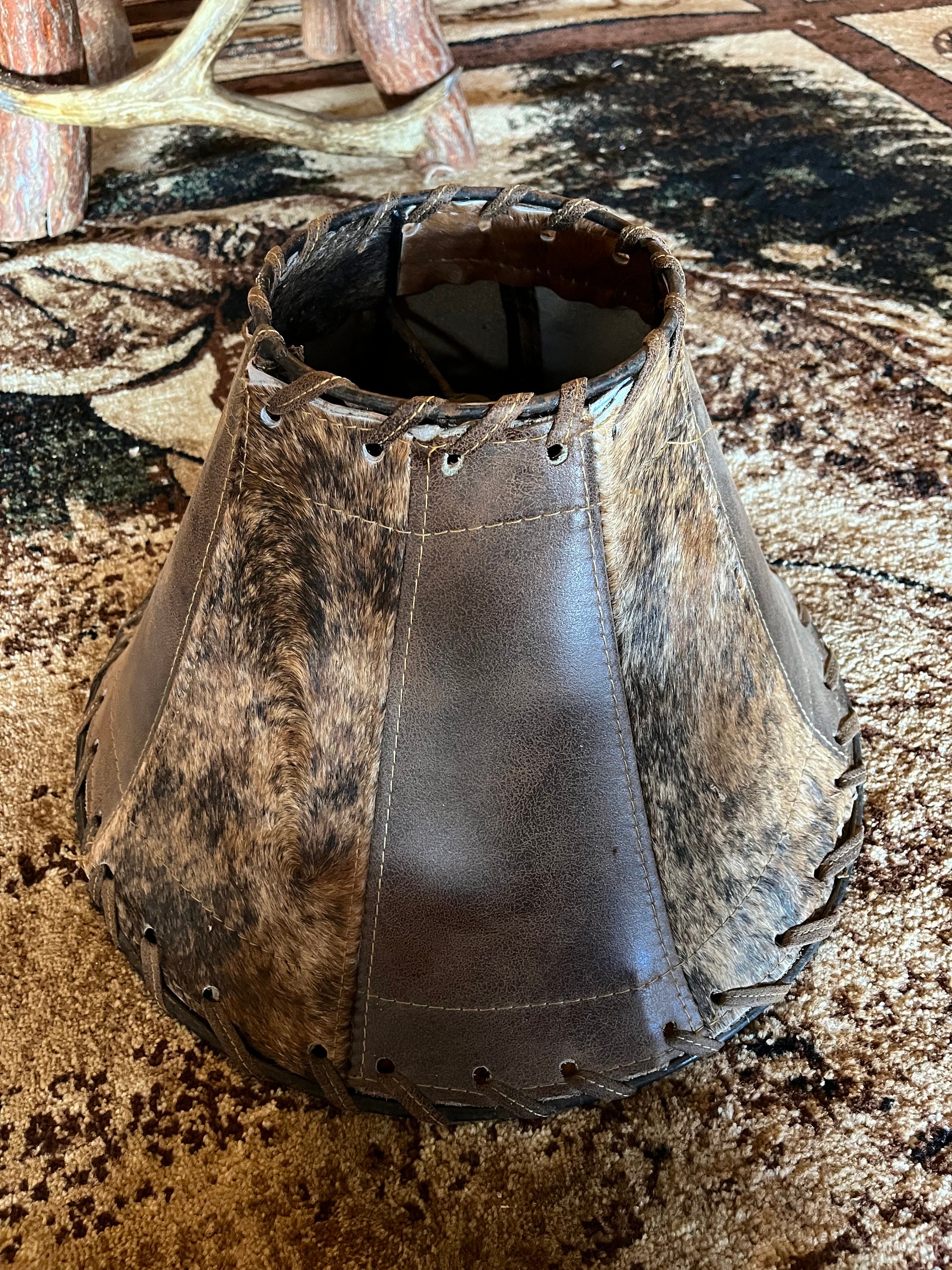 New Excellent Cowhide Lamp Shade