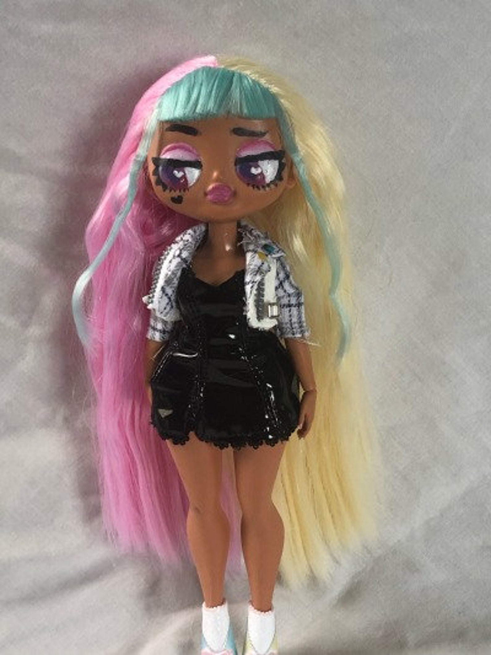 Pastel Baddie OOAK LOL OMG Doll Repainted Face up Sassy Etsy