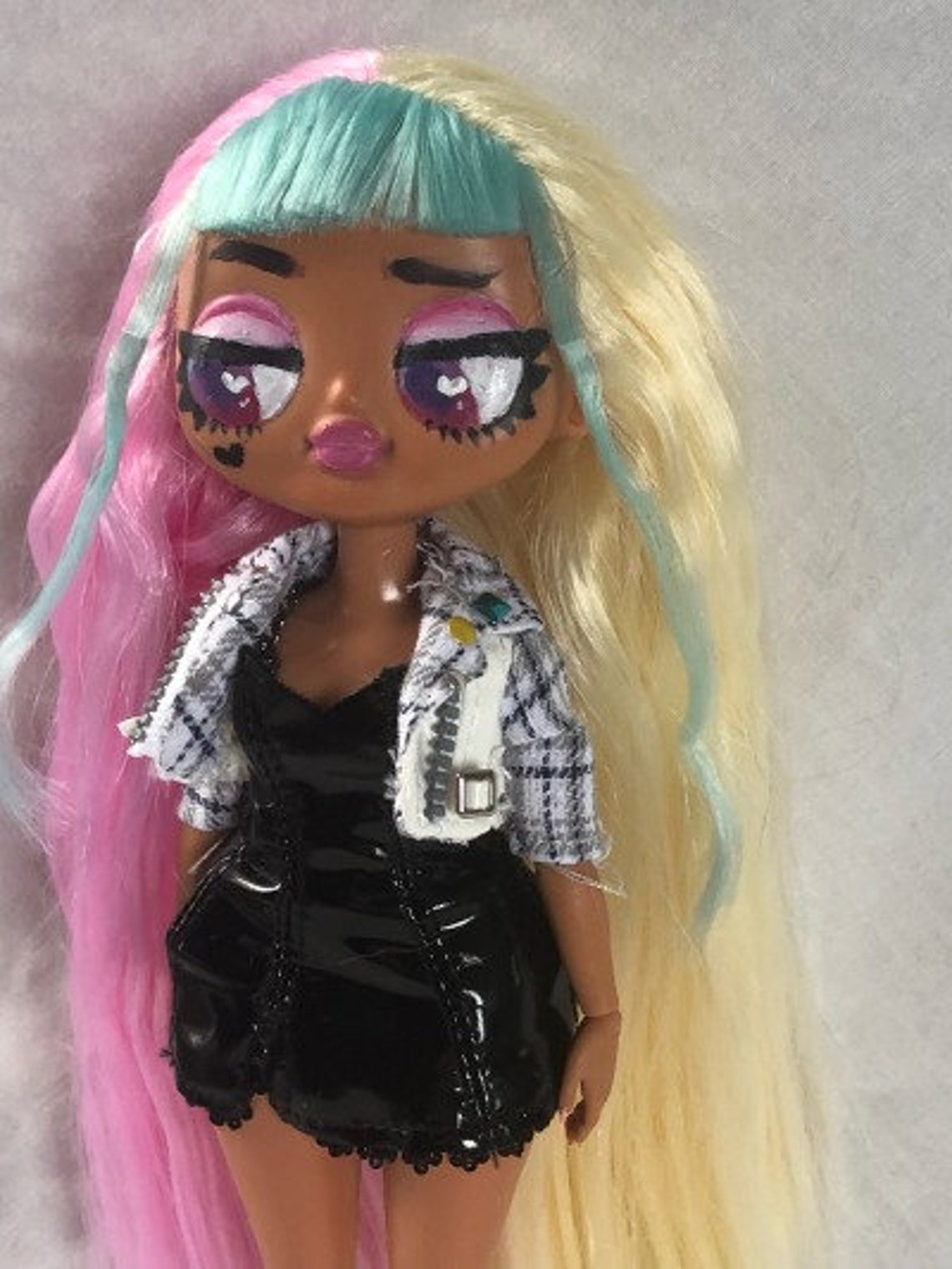 Pastel Baddie OOAK LOL OMG Doll Repainted Face up Sassy - Etsy