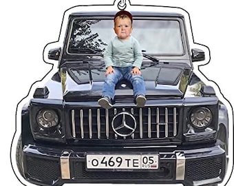 Set of 2 Hasbulla scented tree – air freshener – automatic car fragrance dispenser (various scents)