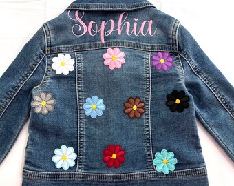 Personalized denim jacket for kids