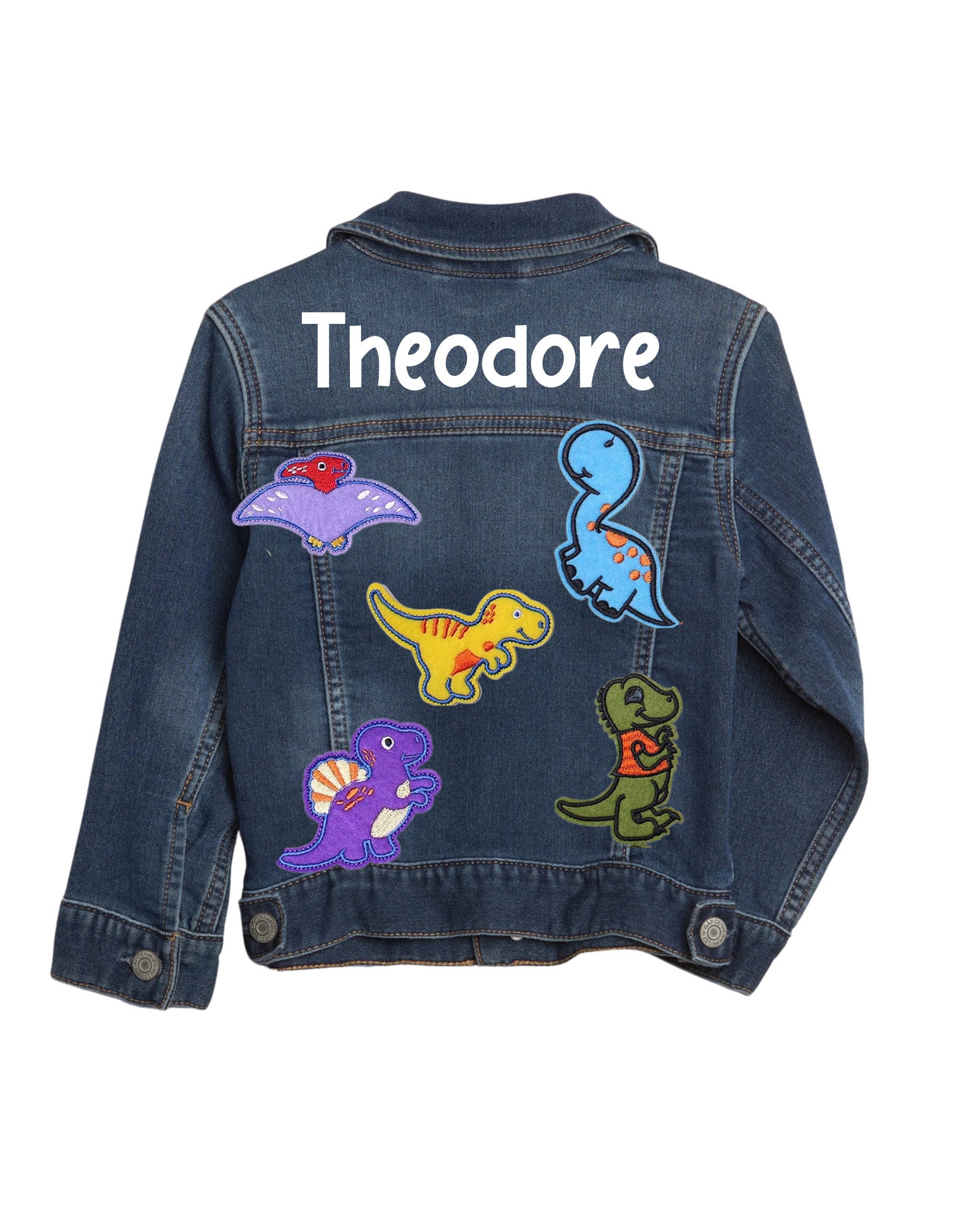 Personalized Baby Toddler Children Denim Jacket Etsy