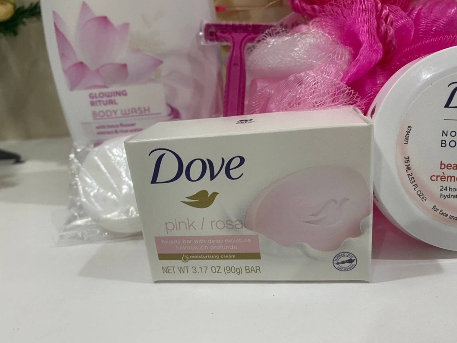 Womens Dove Glowing Ritual Body Wash Deodorant Bath & Body Etsy