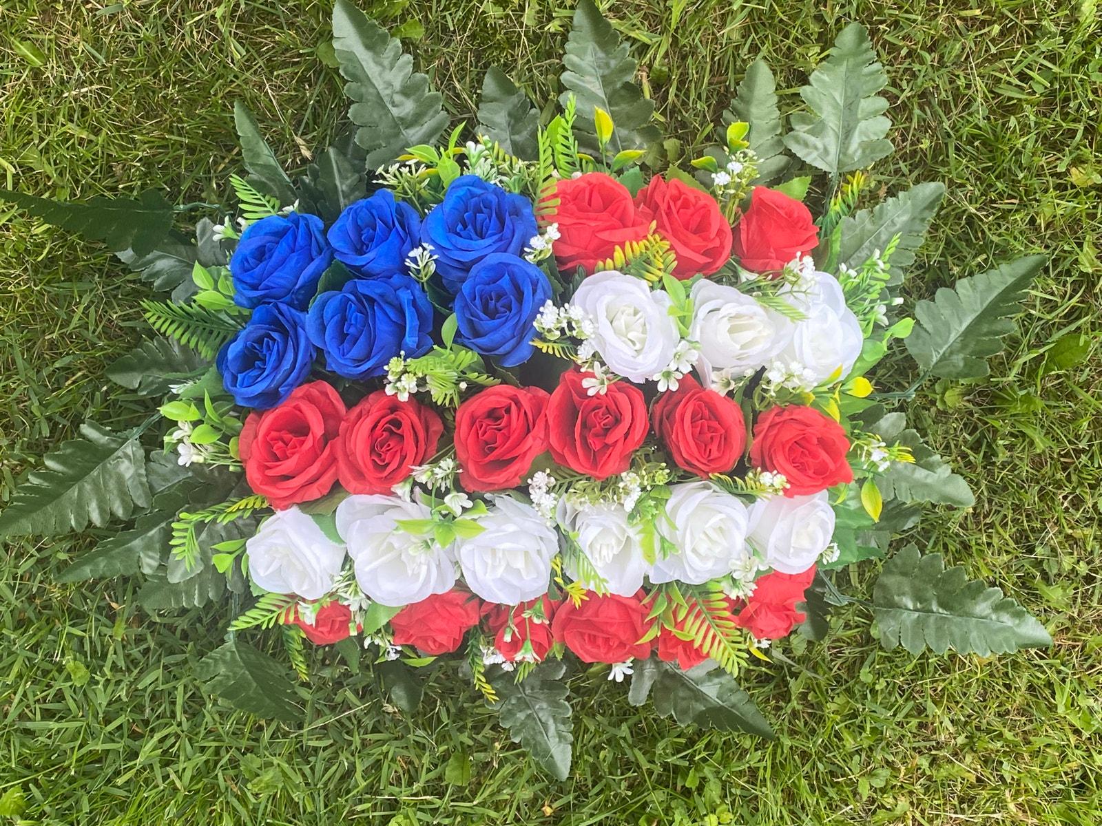 Bouquet De 9 Têtes De Grandes Roses Artificielles | La Maison Du Jardinier Bouquet De 9 Têtes De Grandes Roses Artificielles | La Maison Du Jardinier