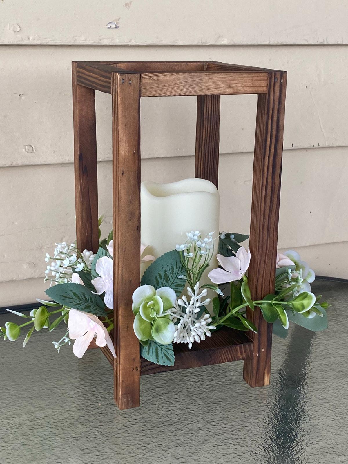 Floral Lantern Centerpiece