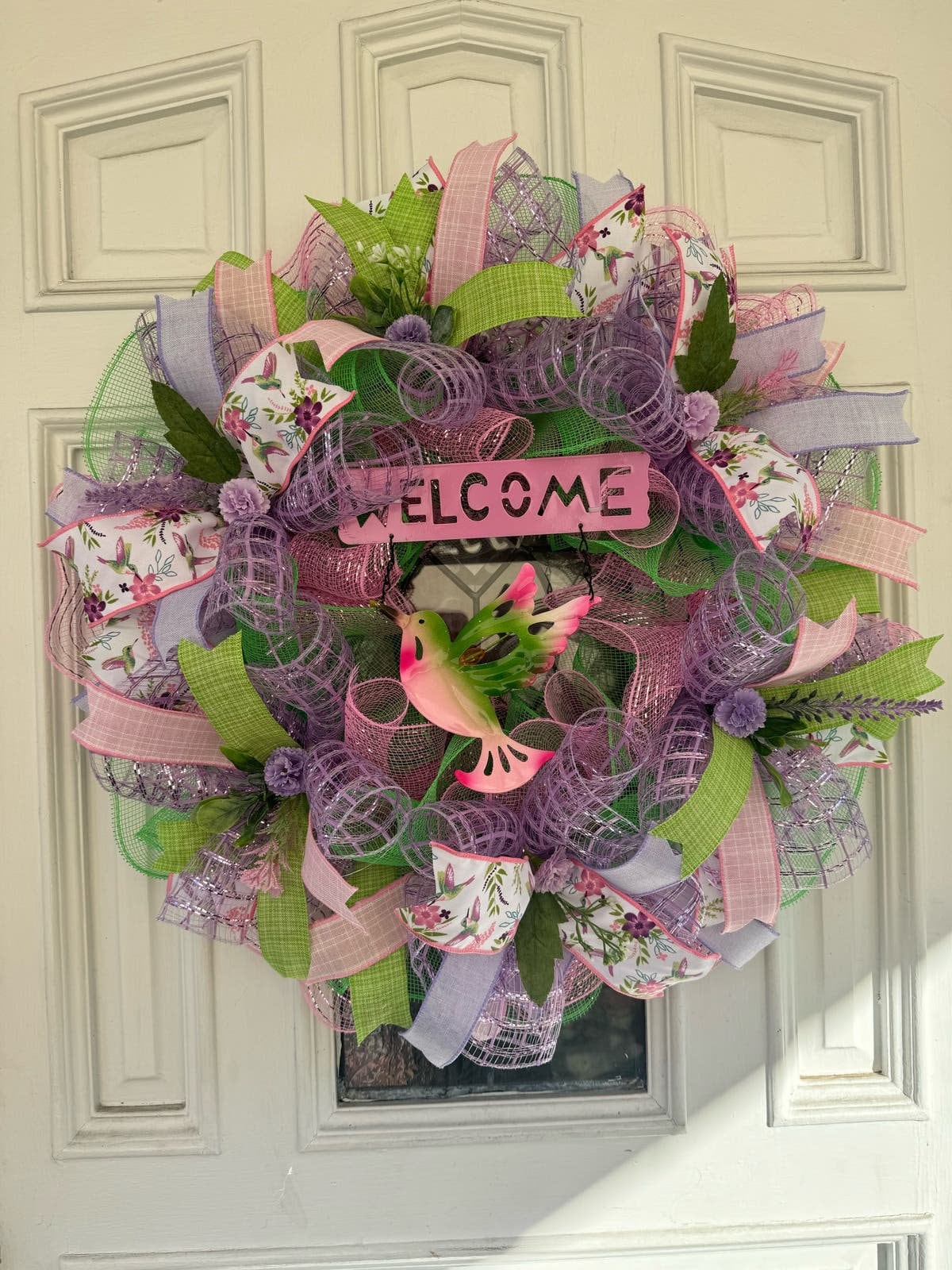 Nastro Floreale Con Bordo Metallico - 2 Rotoli, Verde Primaverile, Per Regali, Decorazioni, Fai Da Te, 15 Piedi Cadauno - Foto 5