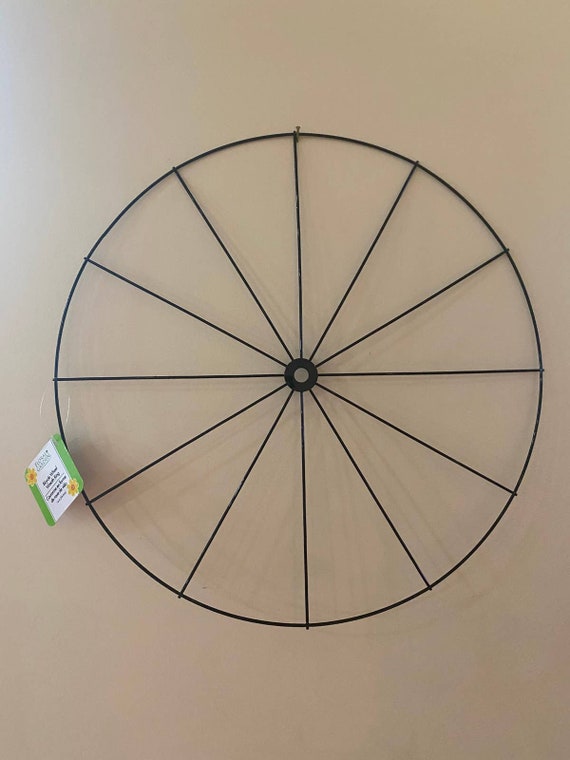 Bicycle Wheel Wreath Form, Wreath Ring, Do It Yourself Wreath Frame, DIY  Wreath Base, Summer Wreath, Spring Wreath, Front Door Wreath Decor 