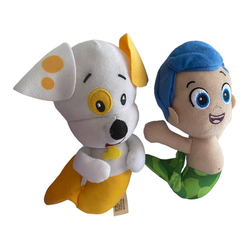 Bubble Guppies Easter Basket Plush Gil Doll Maze Books Toy Etsy