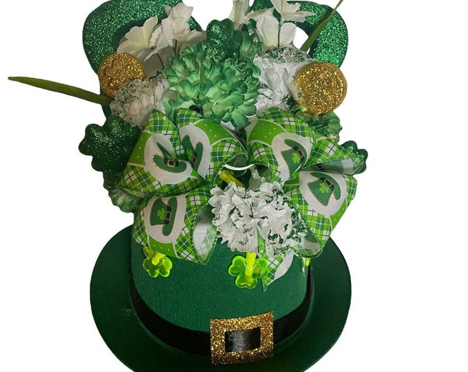 st patricks day leprechaun string lights