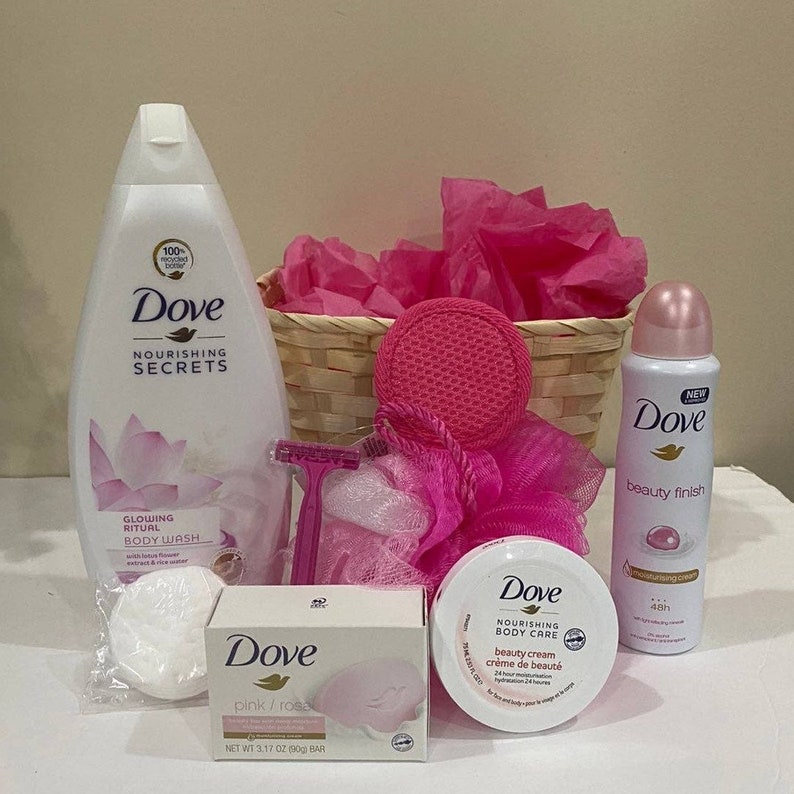 Womens Dove Glowing Ritual Body Wash Deodorant Bath & Body Etsy