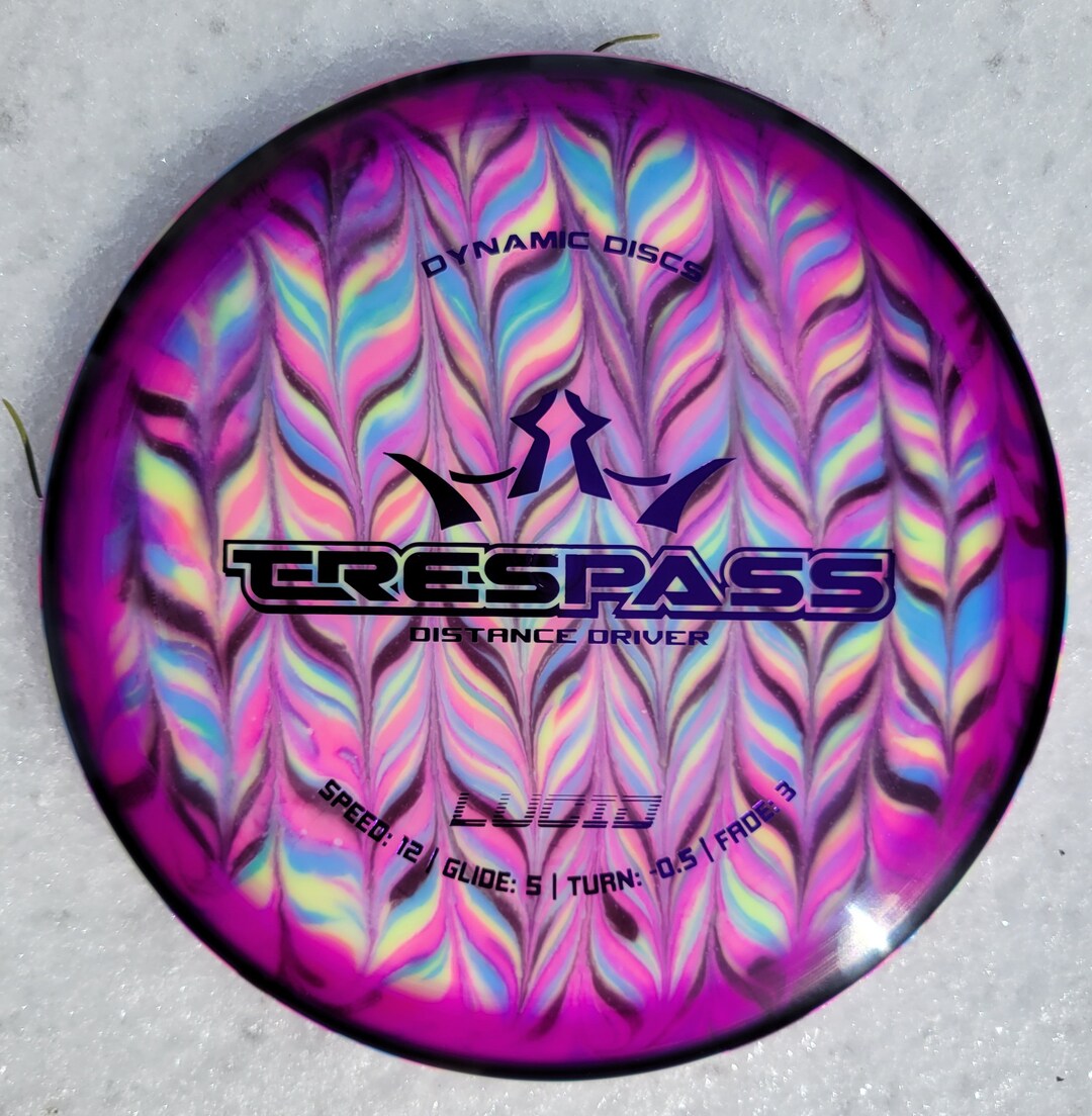 Dynamic Discs Trespass 171g Dyed Disc Golf Disc Etsy