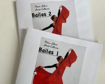 PRINT Latin Dances Mini Book - Spanish Early Reader - Printable Montessori Aligned