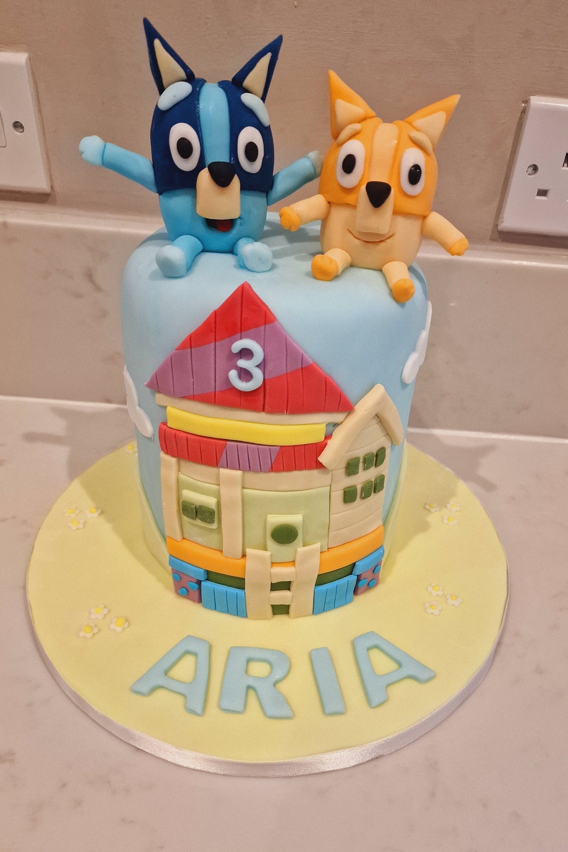 Bluey Edible Cake Topper Etsy Finland