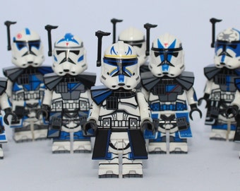 Star Wars 501st Legion Clone Troopers With Rex, Jesse, Echo