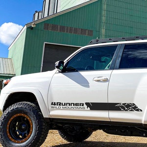 Toyota 4Runner MOUNTAIN EDITION Rocker Panel Vinyl Decal Graphics Sticker