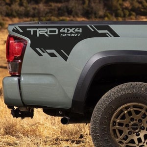 Toyota Tacoma  2016 - 2023 TRD 4X4 SPORT  Bed Vinyl Decal Sticker Graphics Kit