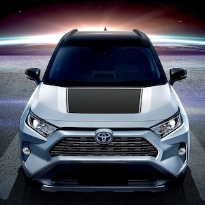 BMW RAV4 Motorhaubenaufkleber - Benutzerdefinierte Vinylgrafik für RAV4 (2019-2024) - Wetterfest und einfach anzubringen