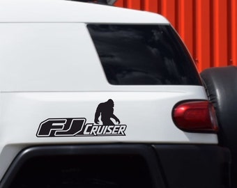 Toyota FJ Cruiser Bed  Vinyl Decal Sticker Graphics  Kit