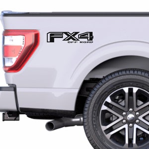 One side !!! Ford F-150 f-250 FX4 OFF ROAD  Bed Vinyl Decal Sticker Graphics Kit