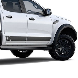 Ford Ranger Raptor 2015-2021 ROCKER PANEL STRIPE  Vinyl Decal Sticker Graphics Kit