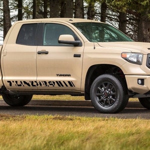 Toyota Tundra 2016 - 2022  Rocker Panel Vinyl Decal Sticker Graphics Kit