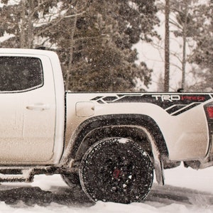 Toyota Tacoma 2016 - 2023 TRD PRO Bett Vinyl Aufkleber Aufkleber Grafiken Kit