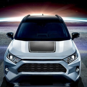 BMW RAV4 Motorhaubenaufkleber - Benutzerdefinierte Vinylgrafik für RAV4 (2019-2024) - Wetterfest und einfach anzubringen