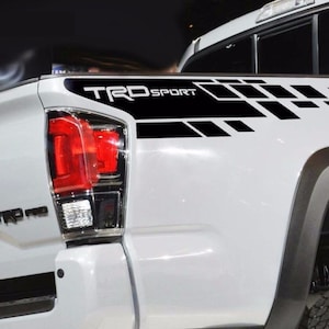 Toyota Tacoma 2016 - 2023 TRD SPORT Bett Vinyl Aufkleber Aufkleber Grafiken Kit