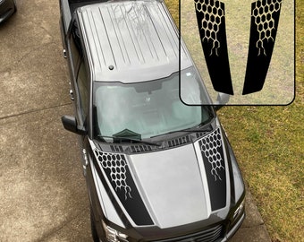 2015-2020 Ford F-150 HOOD Vinyl Decal Sticker Graphics Kit