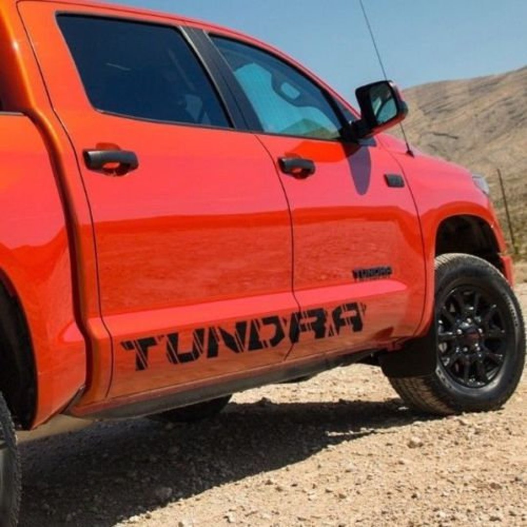 Toyota TUNDRA Rocker Panel Vinyl Decal Sticker Graphics Kit Etsy