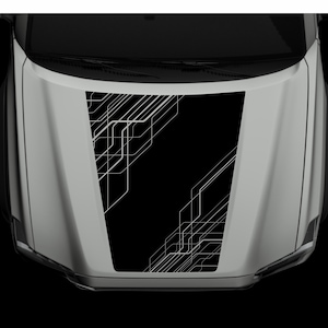 NEU! BMW Tacoma 2016 - 2023 Haube Vinyl Aufkleber Sticker Grafik Kit