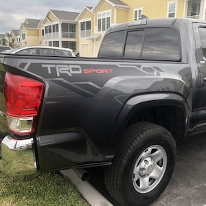 Toyota Tacoma 2016 - 2023 TRD SPORT Bett Vinyl Aufkleber Aufkleber Grafiken Kit