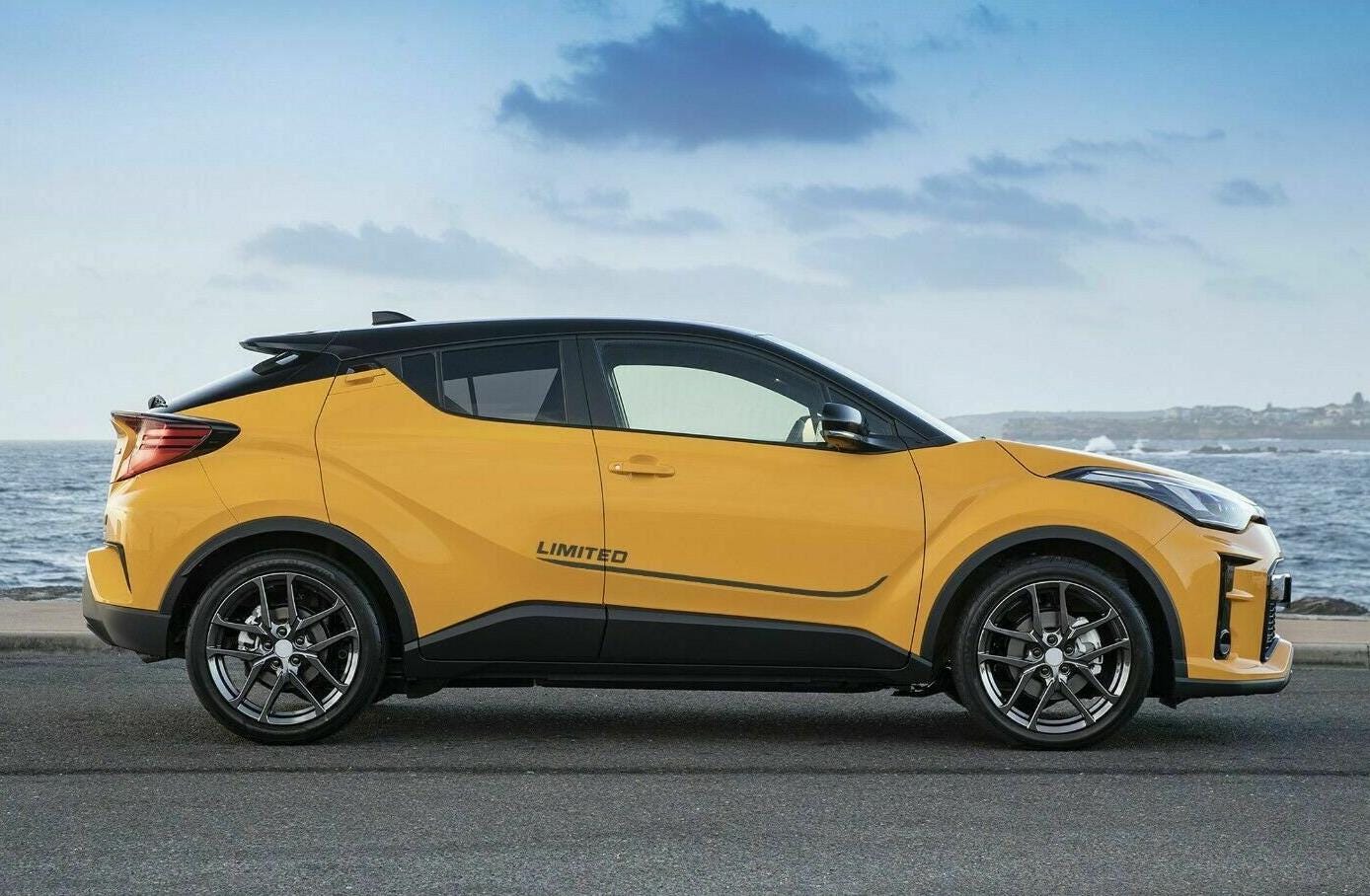 Toyota C-HR Hybrid Sport LIMITED SIDE Vinyl Decal Sticker Graphics