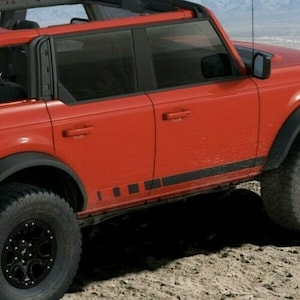 Ford Bronco Sport 2020 - 2024 ROCKER PANEL Vinyl Decal Sticker Graphics Kit