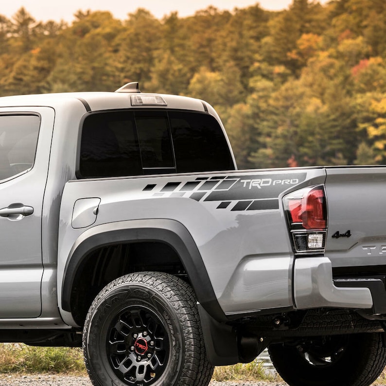 Toyota 2016 2022 TRD PRO Bed Vinyl Decal Sticker Etsy