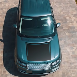 MEGA フード デカール ステッカー グラフィック キット RANGE ROVER Vogue L405 2013 - 2017 対応