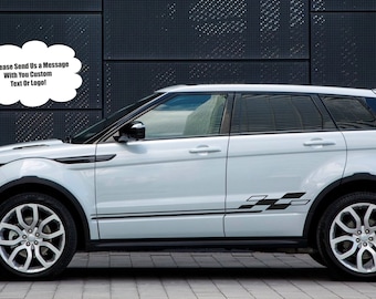 Range Rover Evoque Side Stripe Vinyl Decal Kit (2010-2017)